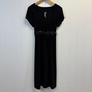 Bisou Bisou MIchele Bohbot Women Baby Doll Cocktail Dress Size 18 Quiet Luxury